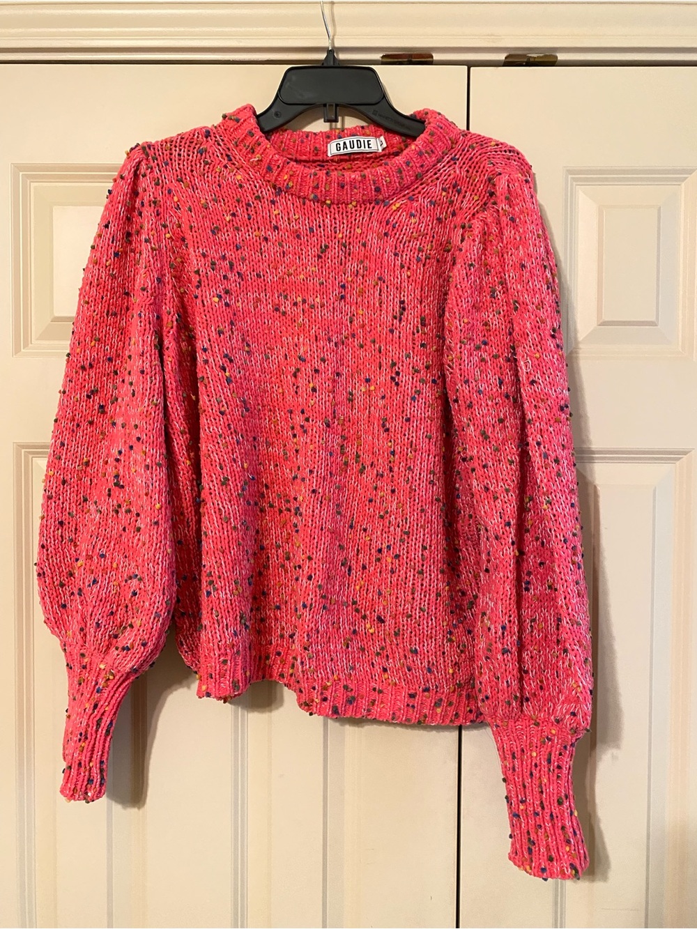 Gaudi' Pink Speckled Crewneck Sweater